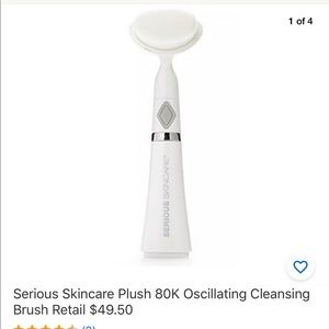 Serious Skin Care Plush 80K Oscillating Cleansing
